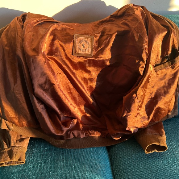 Casa López Brown Suede Jacket, Size Large. Good condition. - Picture 5 of 7